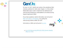 Tablet Screenshot of genon.com